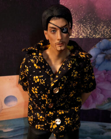 Majima Game Shirt Closed Pirate Majima's Honolulu Shirt